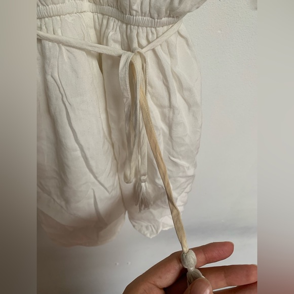 White romper with neon, worn once - Picture 2 of 3